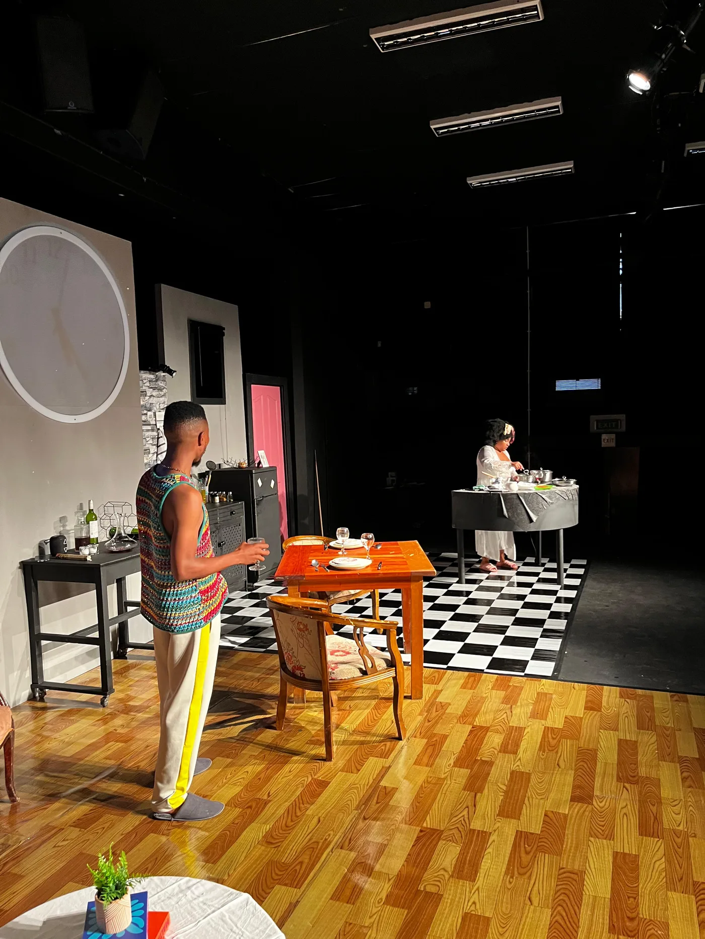 What We Bring to the Table set design